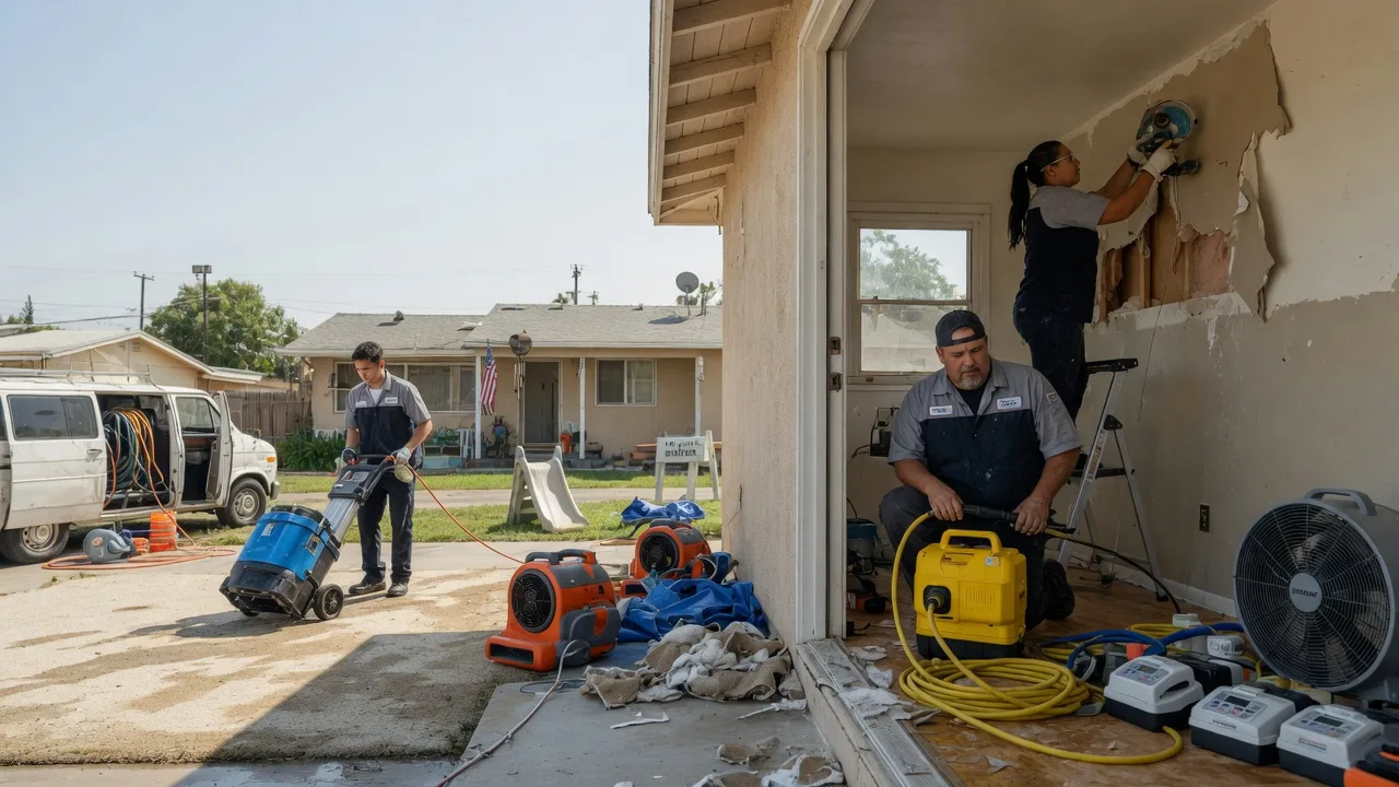 Water Damage Restoration in Dunlap, CA near me